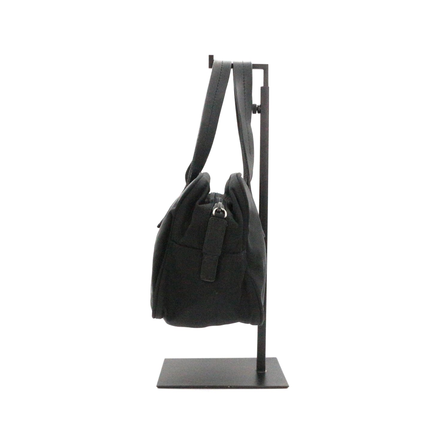 PRADA Black Nylon Papillon Handbag [Used]