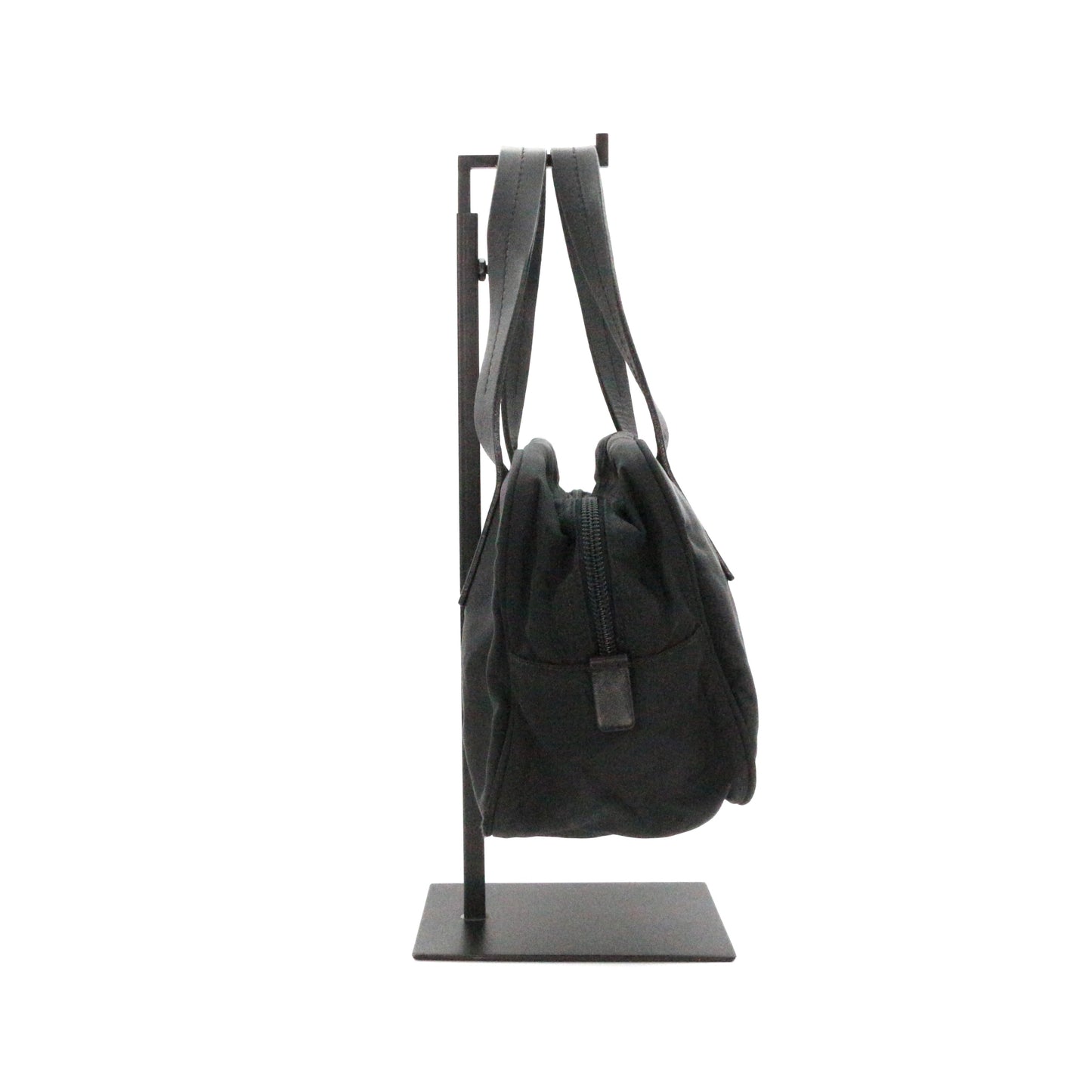 PRADA Black Nylon Papillon Handbag [Used]