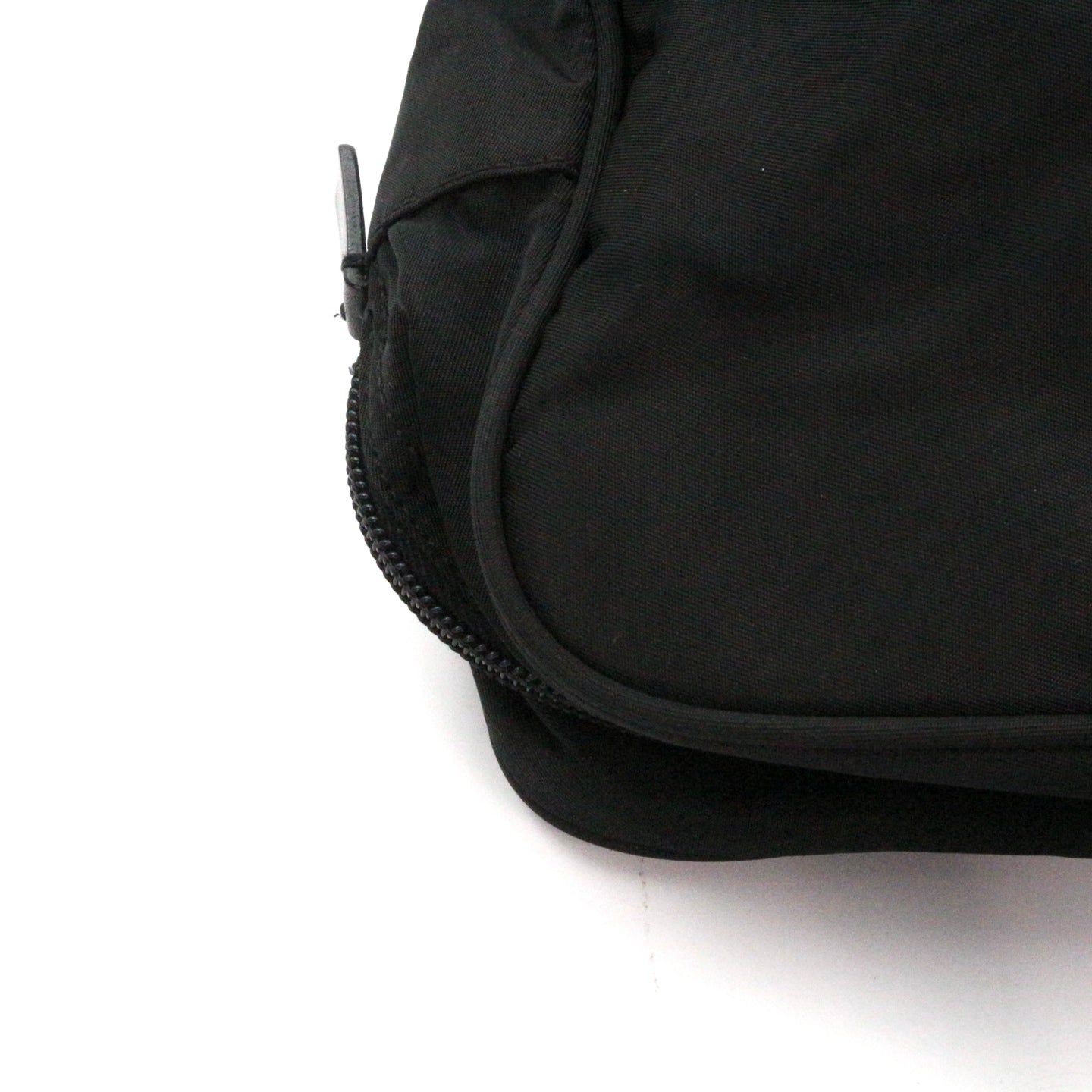 PRADA Black Nylon Papillon Handbag [Used]