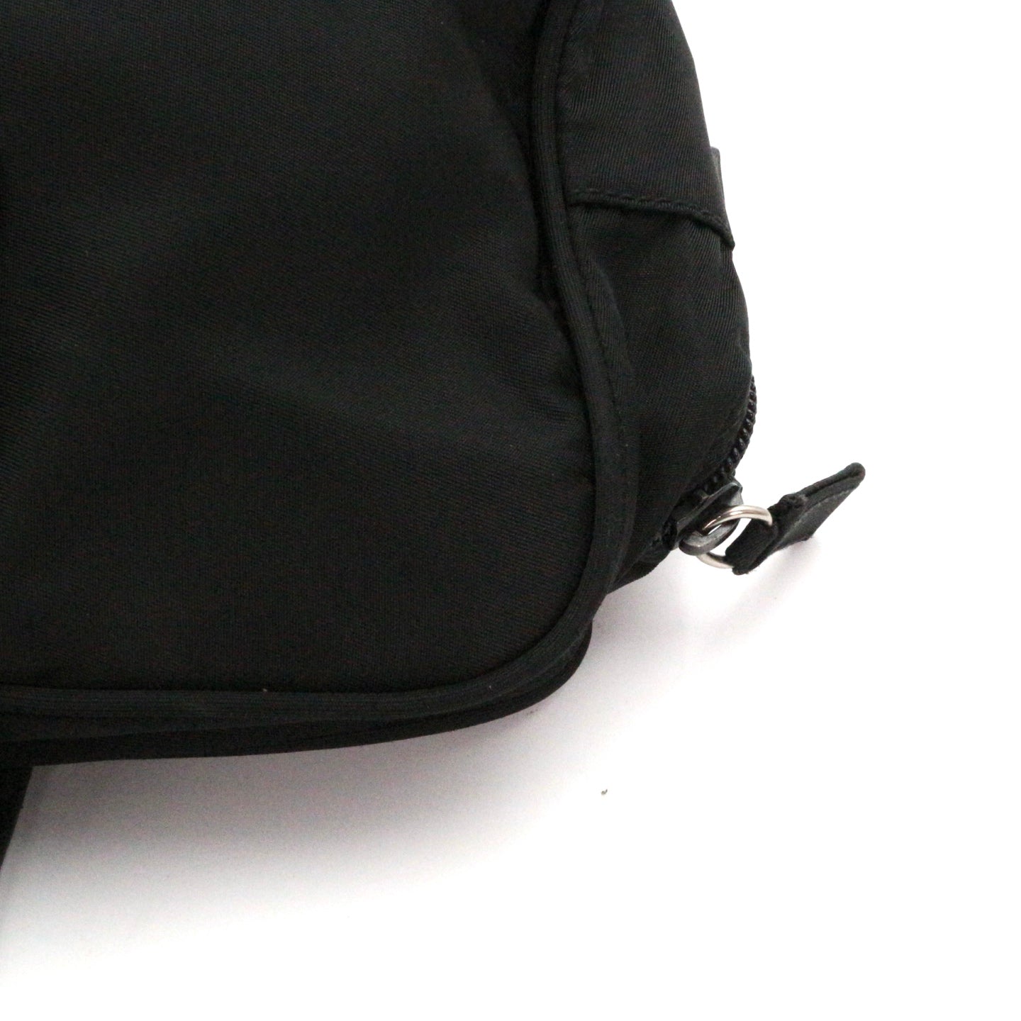 PRADA Black Nylon Papillon Handbag [Used]