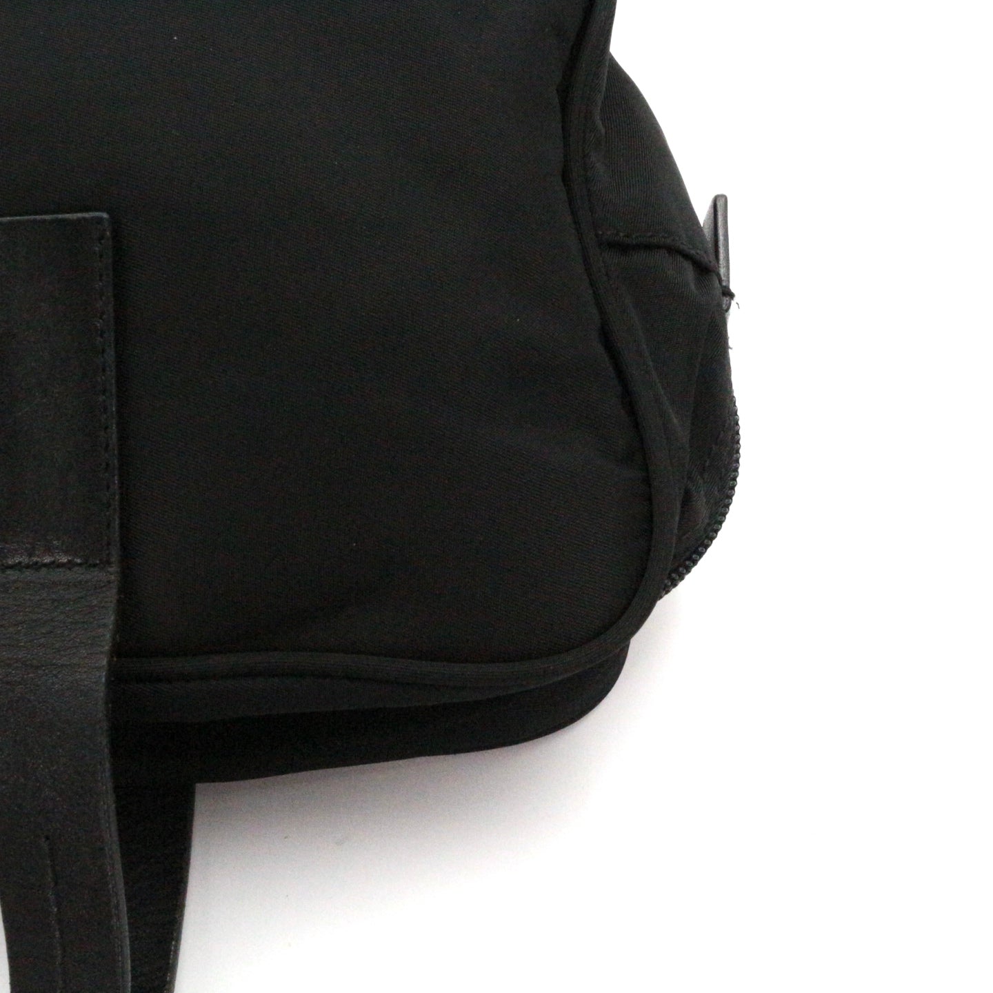 PRADA Black Nylon Papillon Handbag [Used]