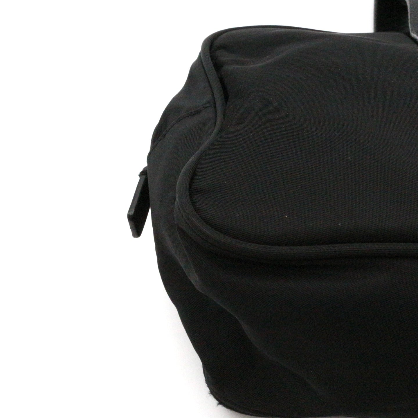 PRADA Black Nylon Papillon Handbag [Used]