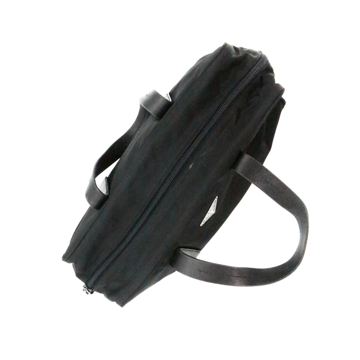 PRADA Black Nylon Papillon Handbag [Used]