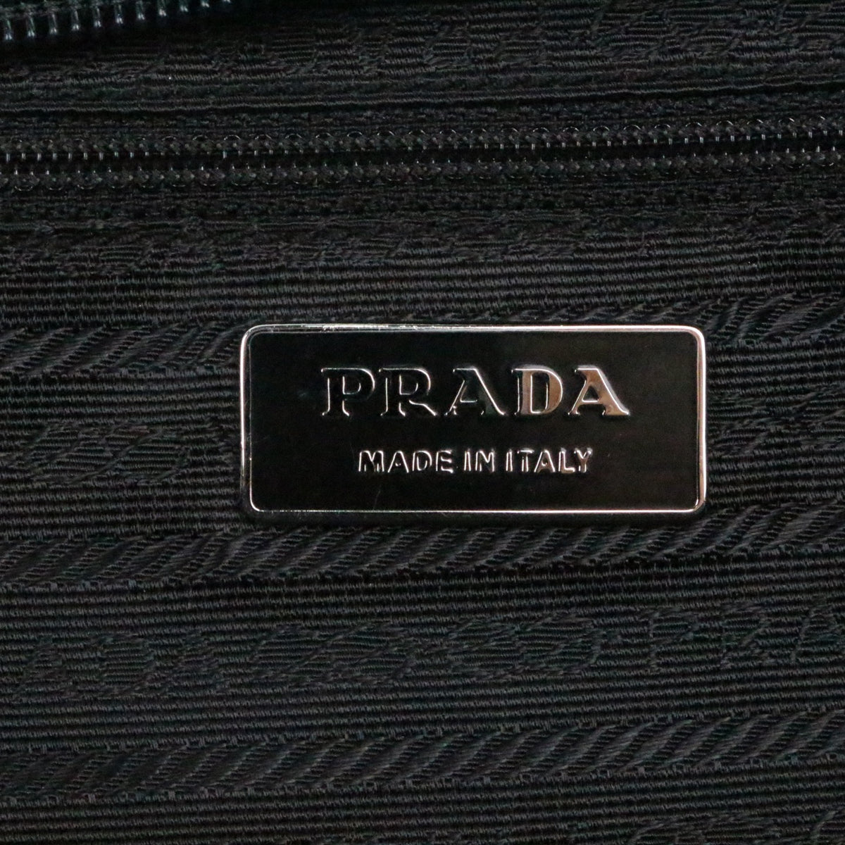 PRADA Black Nylon Papillon Handbag [Used]