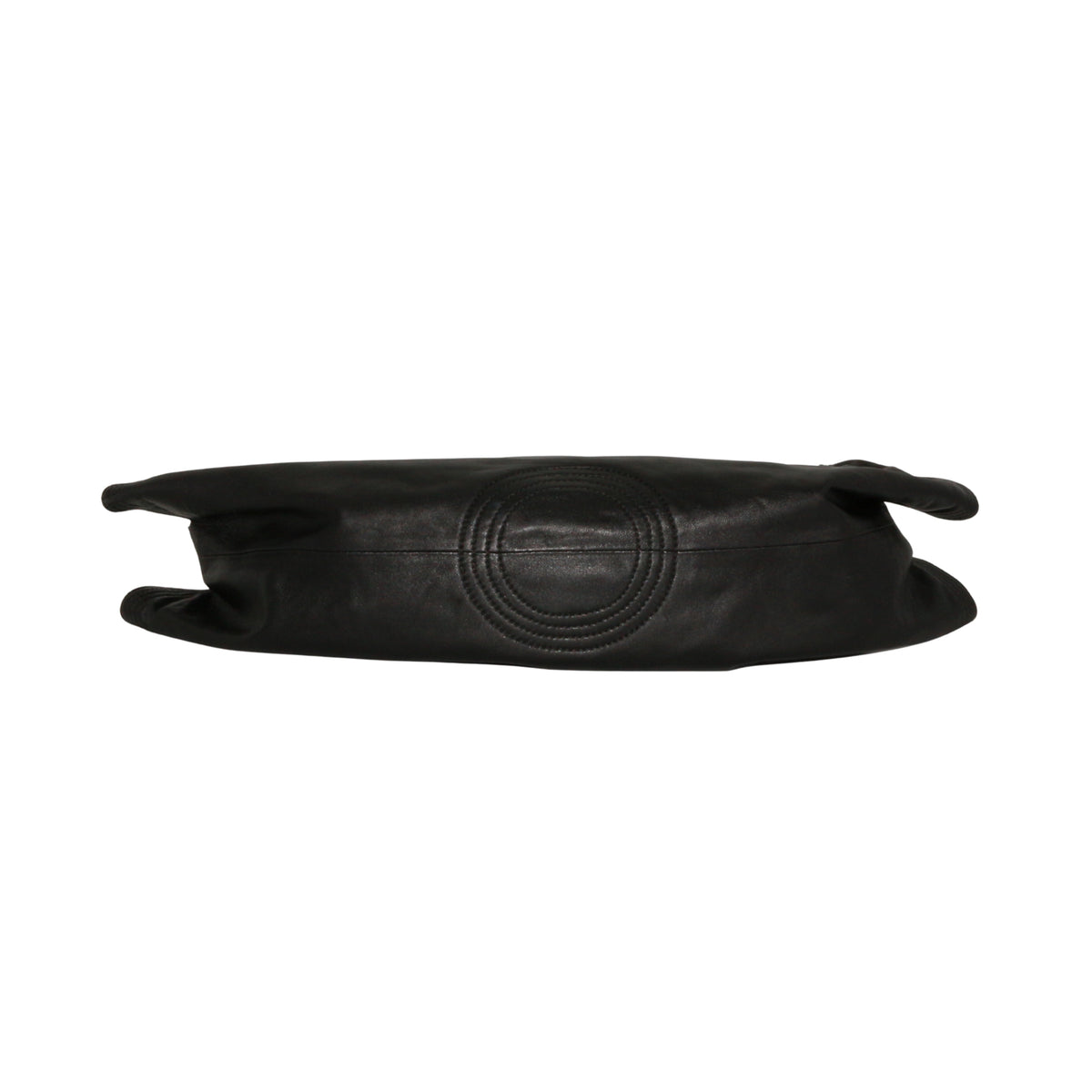 LOEWE Black Lambskin Large Handheld Dumpling Bag [Used]