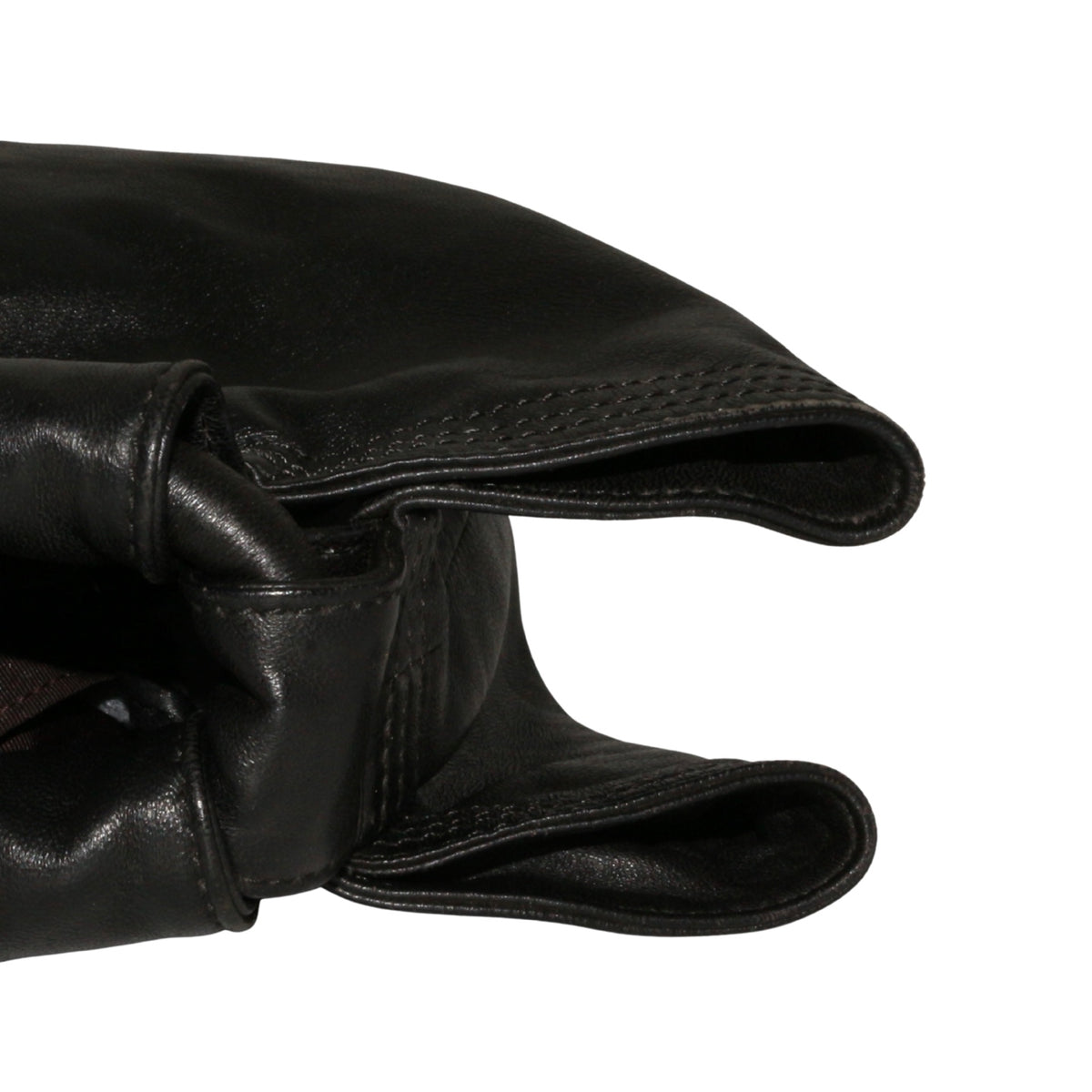 LOEWE Black Lambskin Large Handheld Dumpling Bag [Used]