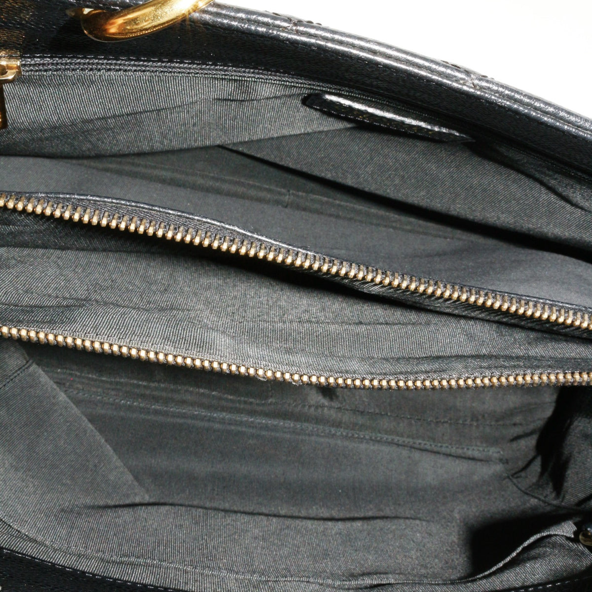 CHANEL Black Caviar Grand Shopping Tote GST [Used]
