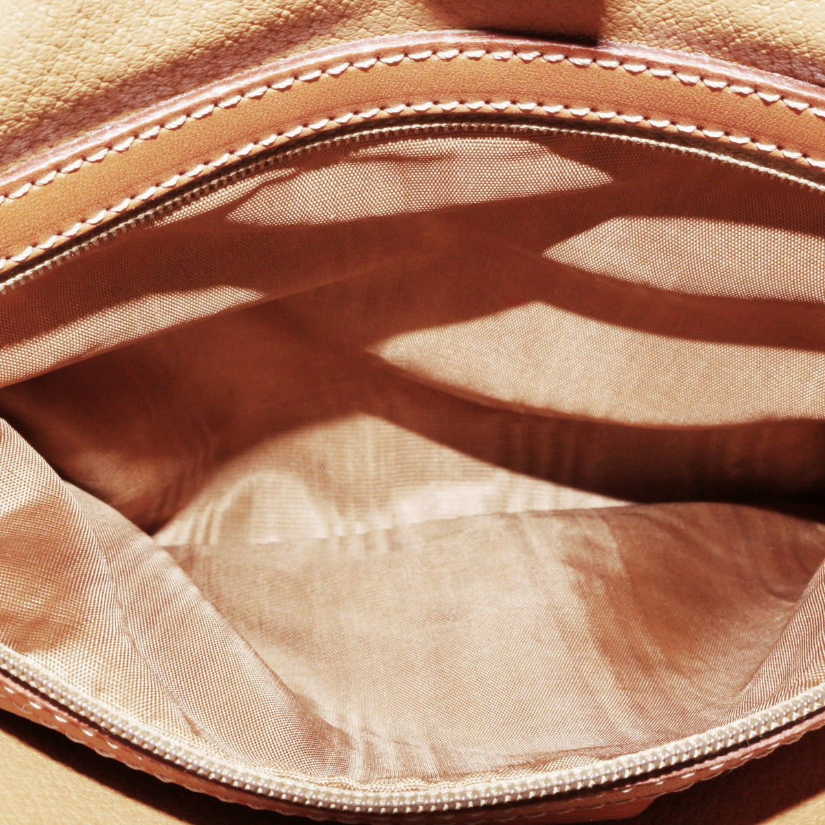 CELINE Brown Macadam Canvas Horizontal Cabas Tote Bag [Used]
