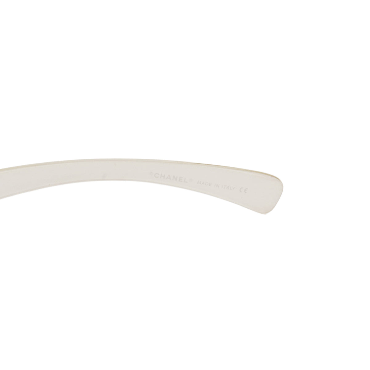 CHANEL 4037 Grey Gradient Rimless Shield Sunglasses [Used]