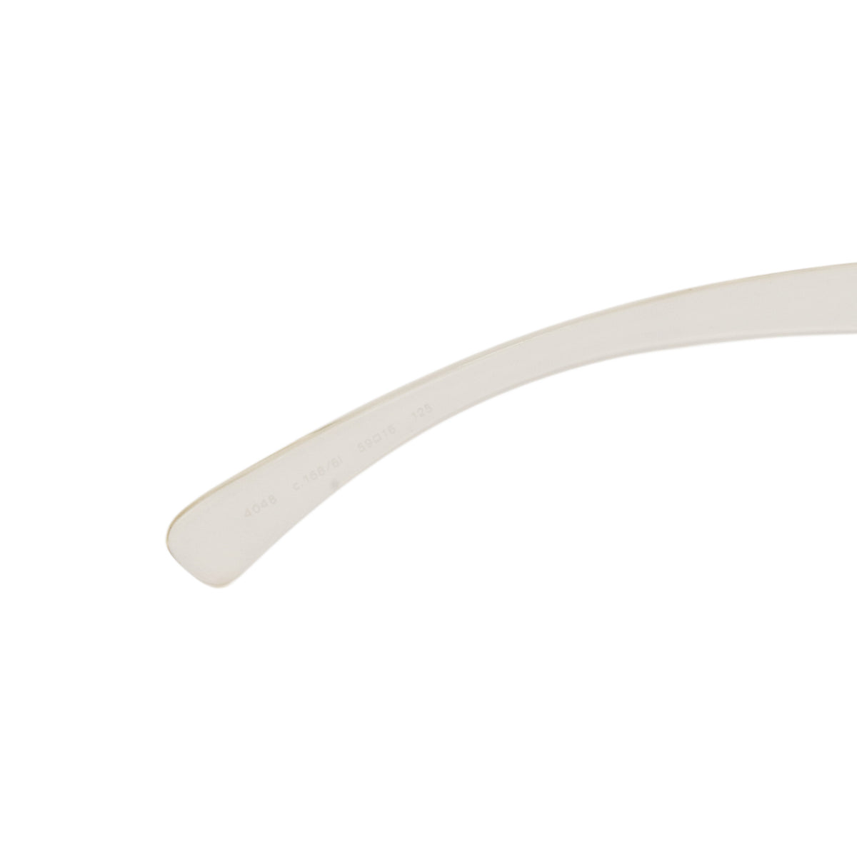 CHANEL 4037 Grey Gradient Rimless Shield Sunglasses [Used]