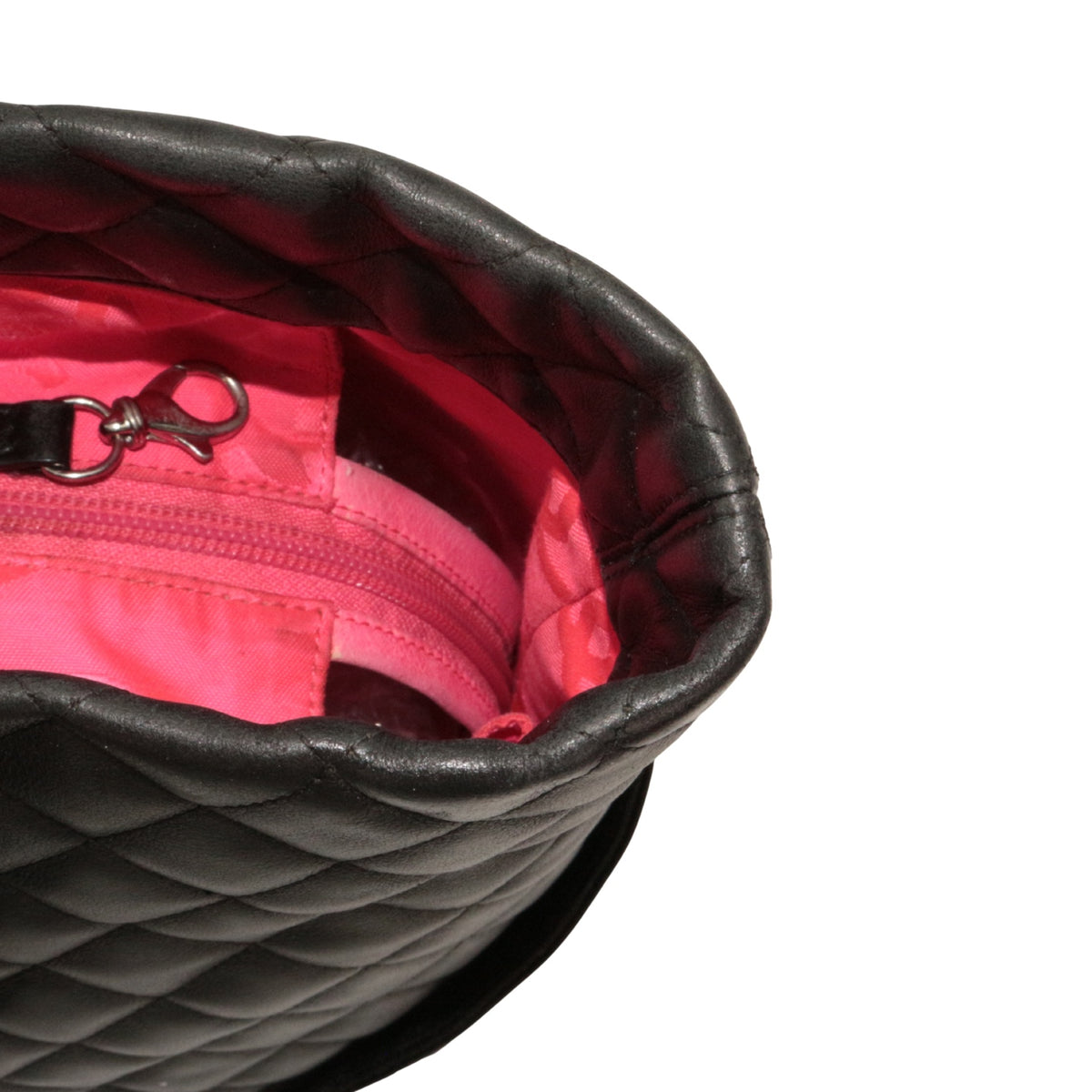 CHANEL Black Quilted Calfskin Large Cambon Ligne Tote Bag [Used]