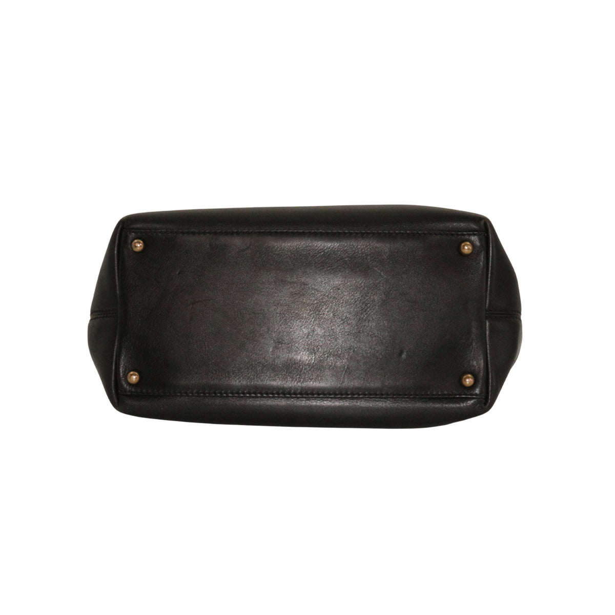 CHANEL Black Lambskin CC Turnlock Tote Bag [Used]