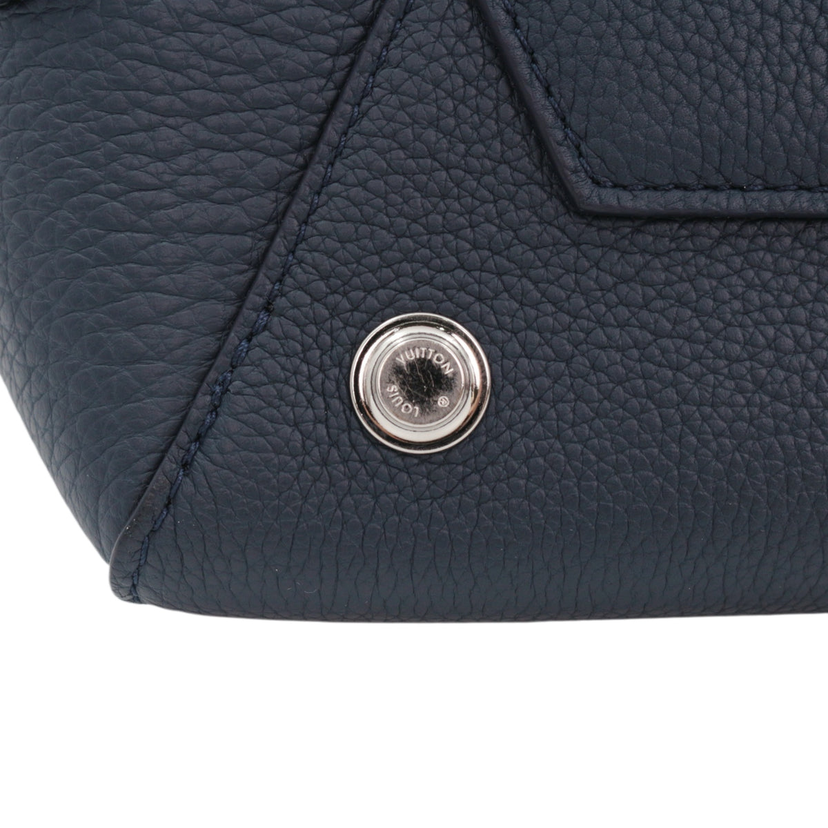 LOUIS VUITTON Navy & Bordeaux Taurillon Leather Freedom Bag M54842 [Used]