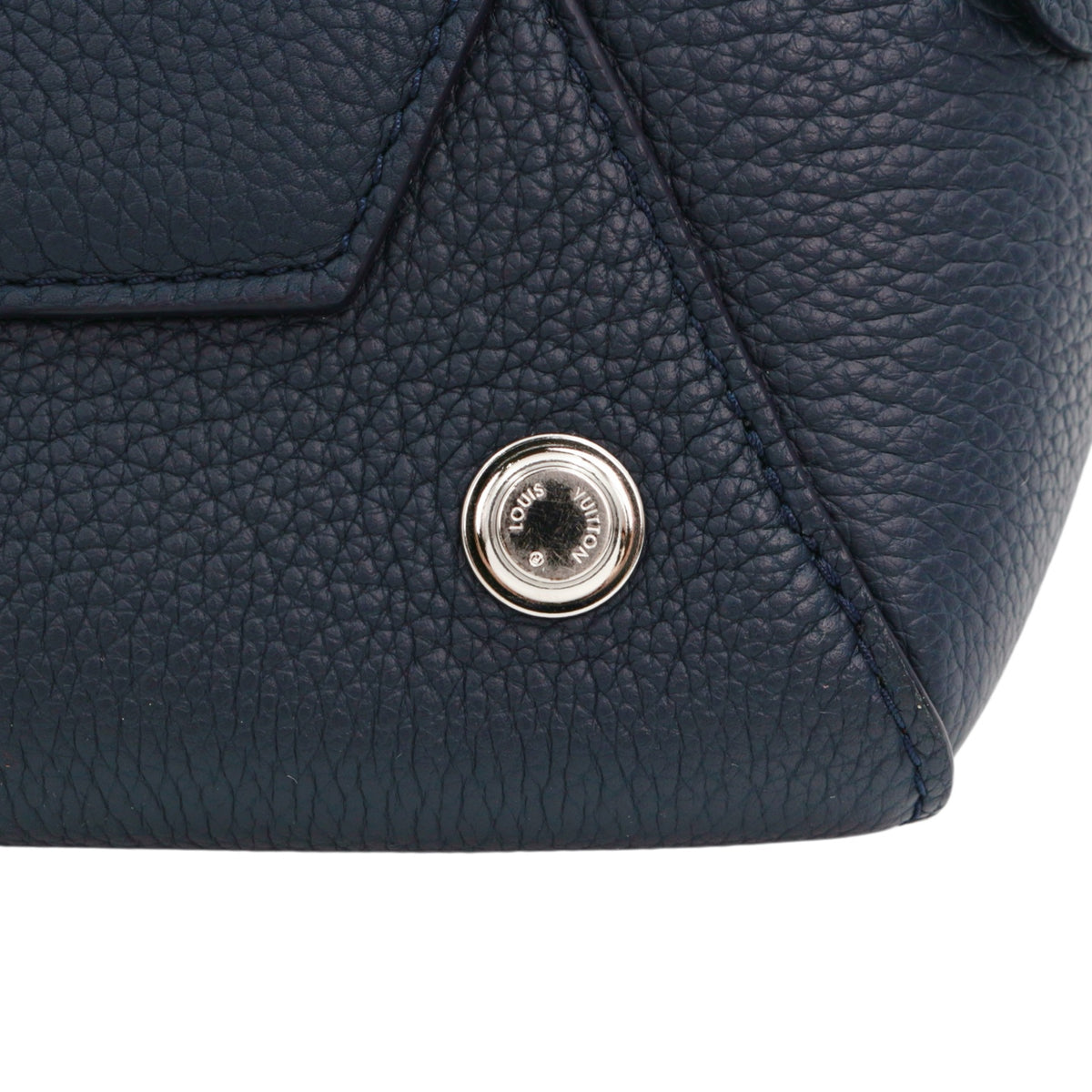 LOUIS VUITTON Navy & Bordeaux Taurillon Leather Freedom Bag M54842 [Used]