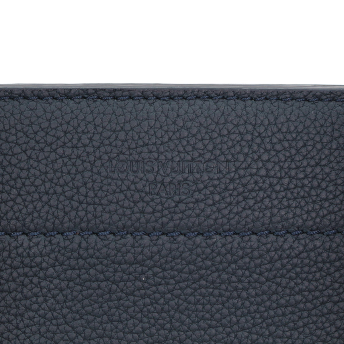 LOUIS VUITTON Navy & Bordeaux Taurillon Leather Freedom Bag M54842 [Used]
