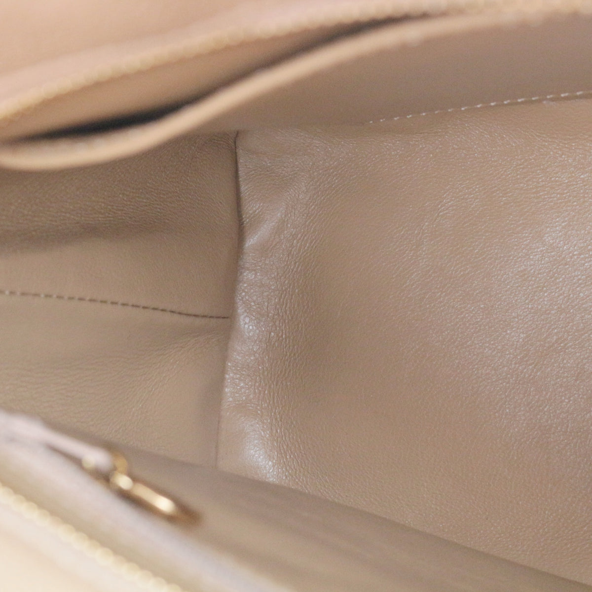 CHANEL Beige Caviar Medallion Tote Bag [Used]