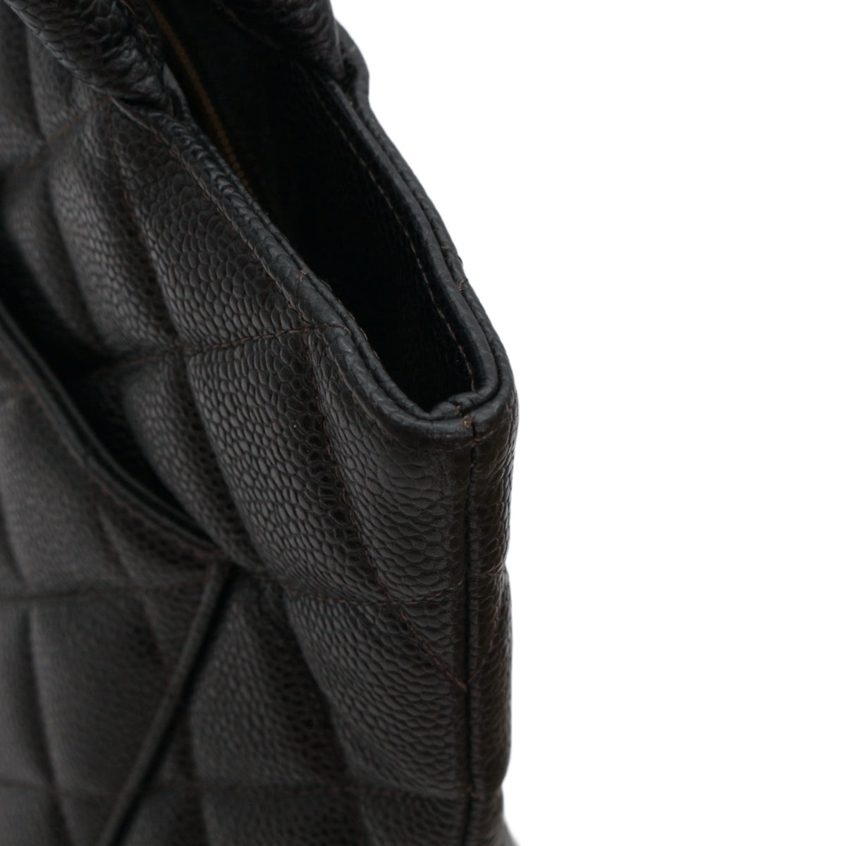 CHANEL Black Caviar Medallion Tote Bag [Used]