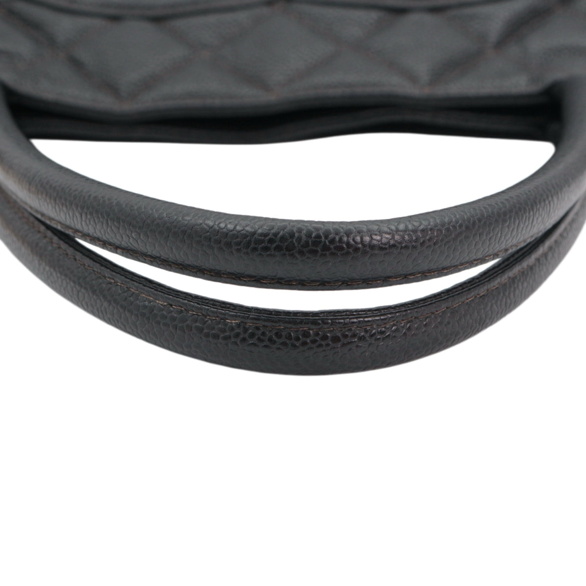 CHANEL Black Caviar Medallion Tote Bag [Used]