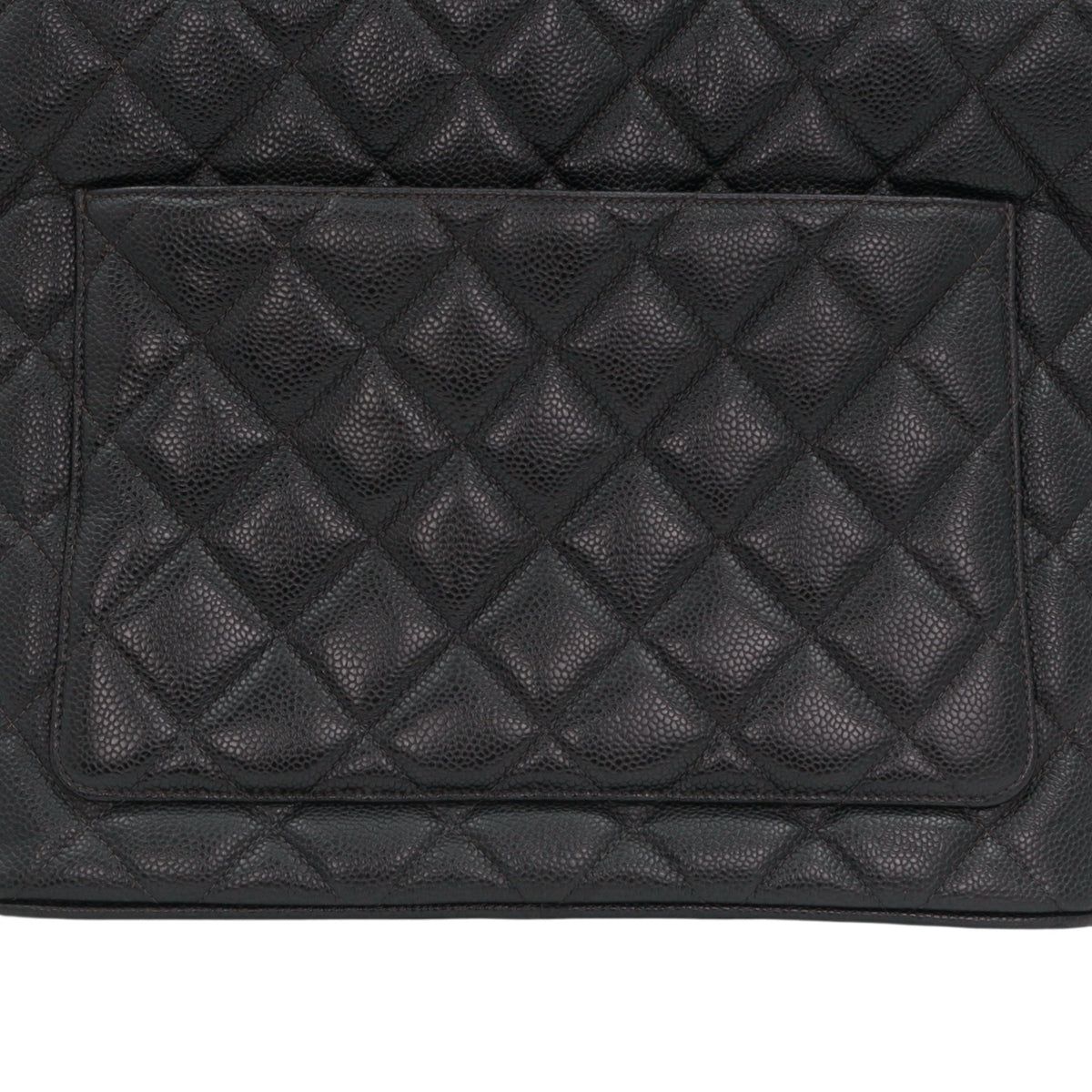 CHANEL Black Caviar Medallion Tote Bag [Used]