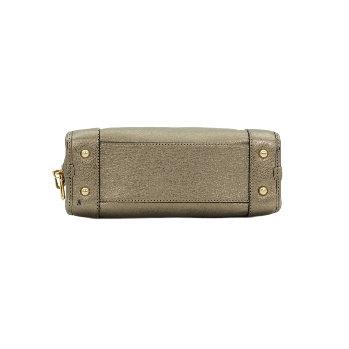 LOEWE Metallic Bronze Leather Amazona 22 Bag [Used]