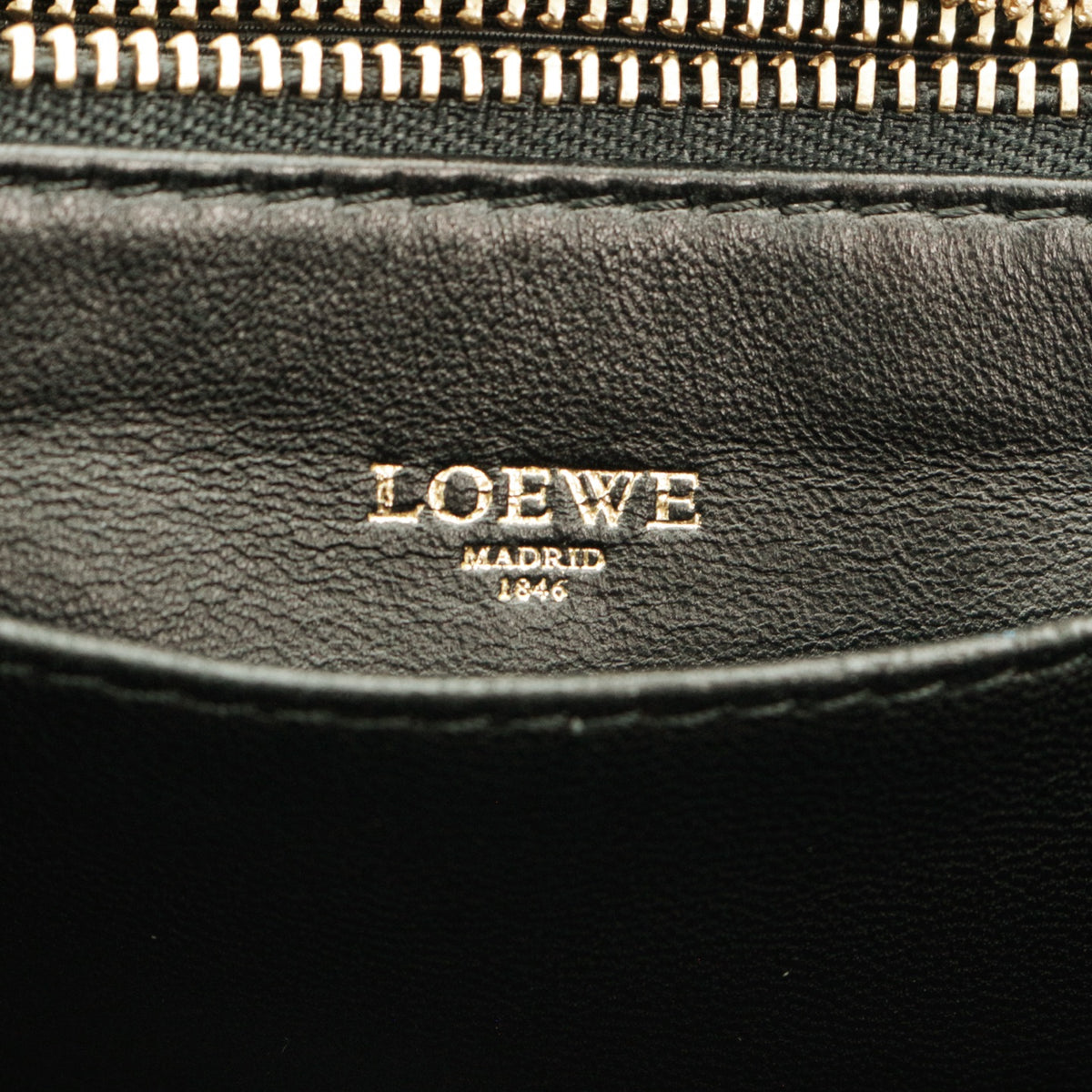 LOEWE Metallic Bronze Leather Amazona 22 Bag [Used]