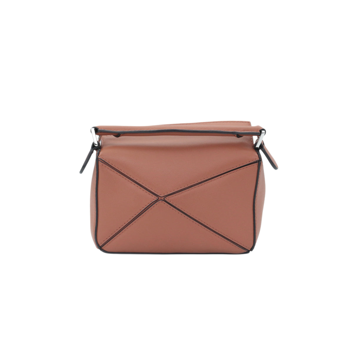 LOEWE Tan Leather Mini Puzzle Bag [Used]