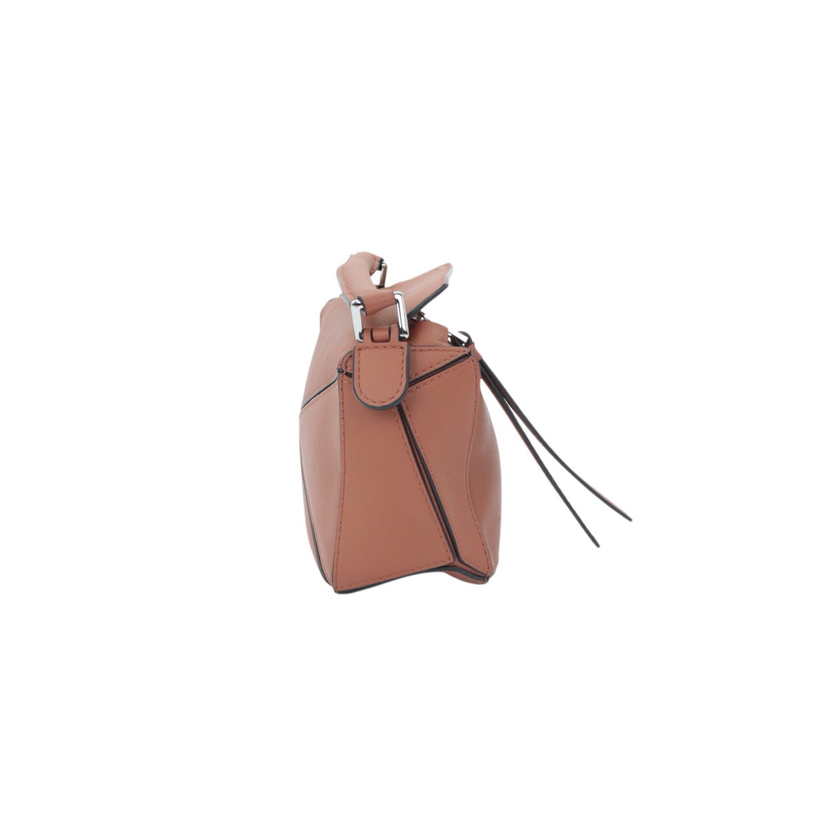 LOEWE Tan Leather Mini Puzzle Bag [Used]