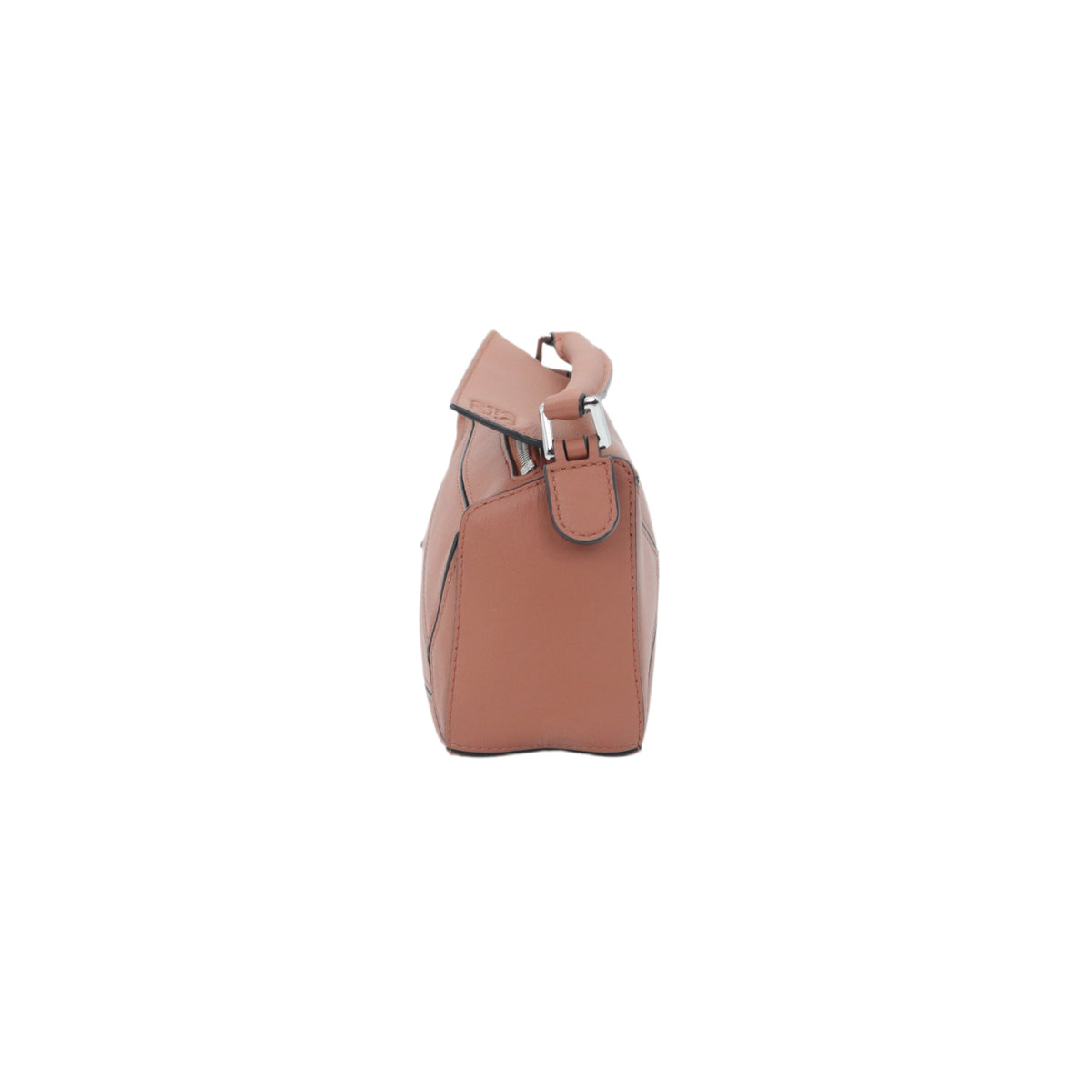 LOEWE Tan Leather Mini Puzzle Bag [Used]