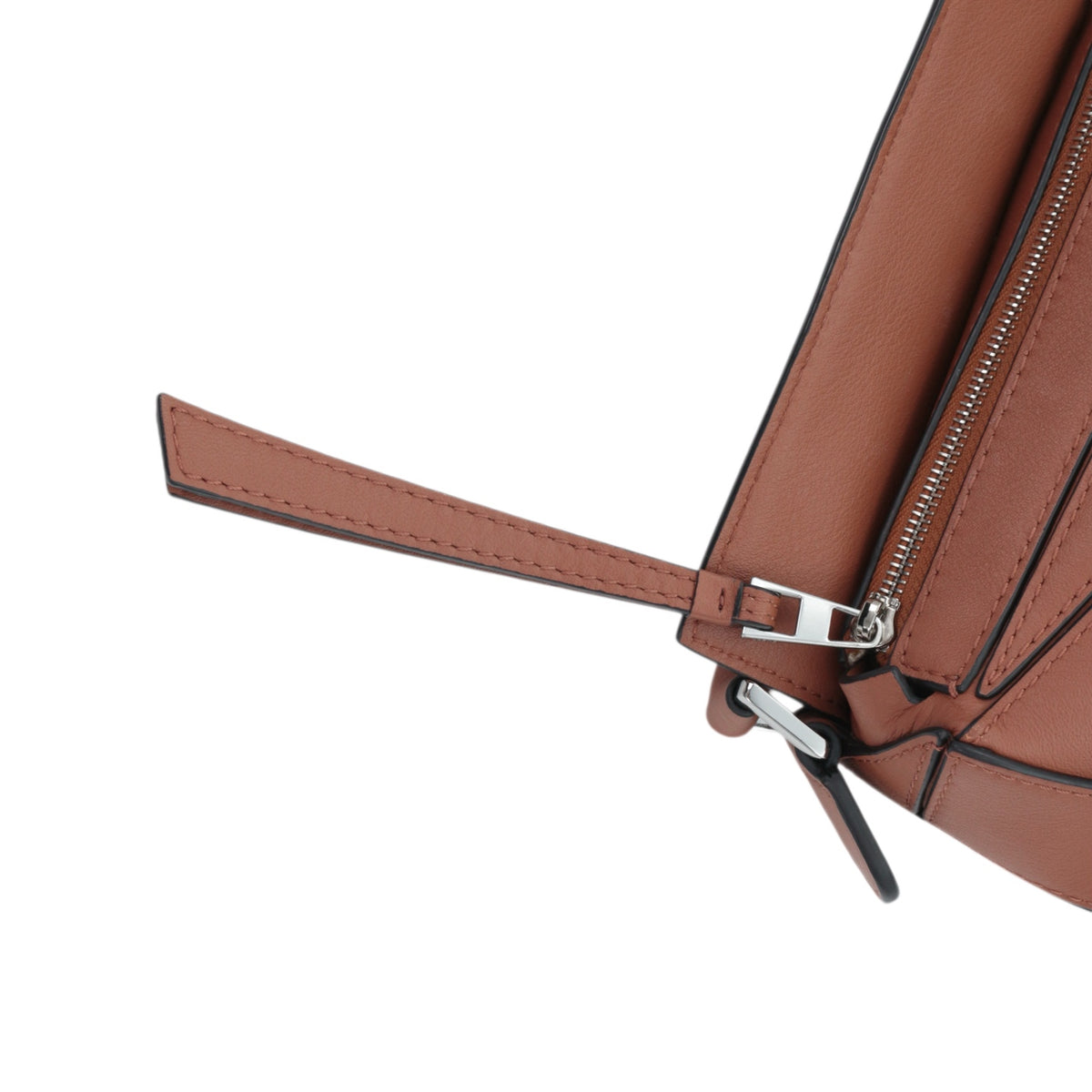 LOEWE Tan Leather Mini Puzzle Bag [Used]