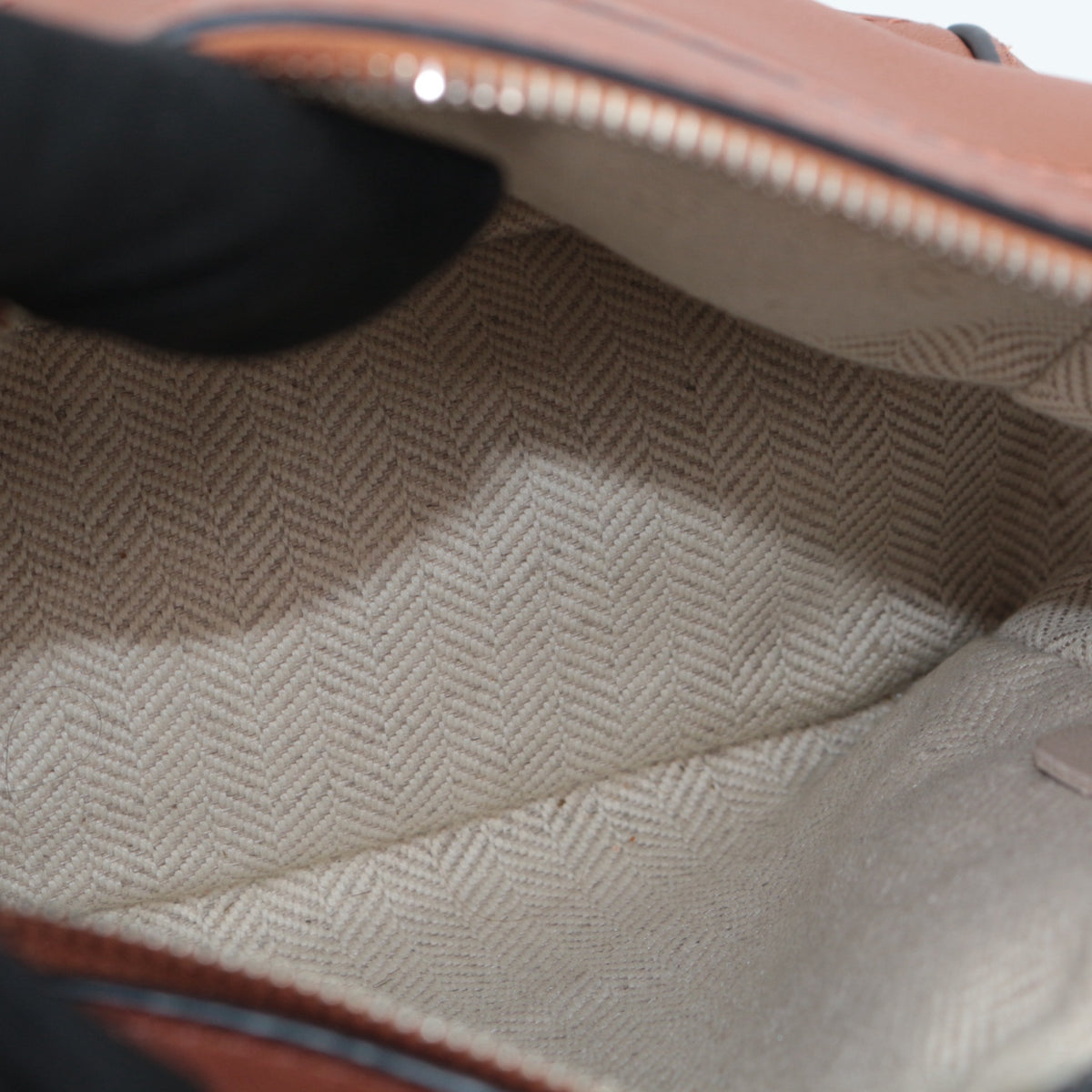 LOEWE Tan Leather Mini Puzzle Bag [Used]