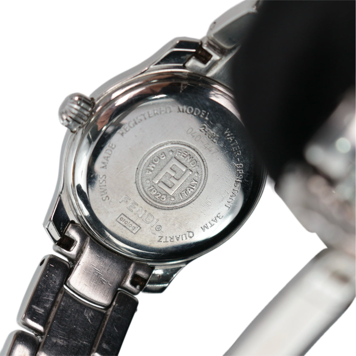 FENDI Orologi 210L Pink Dial Stainless Steel Women's Watch [Used]