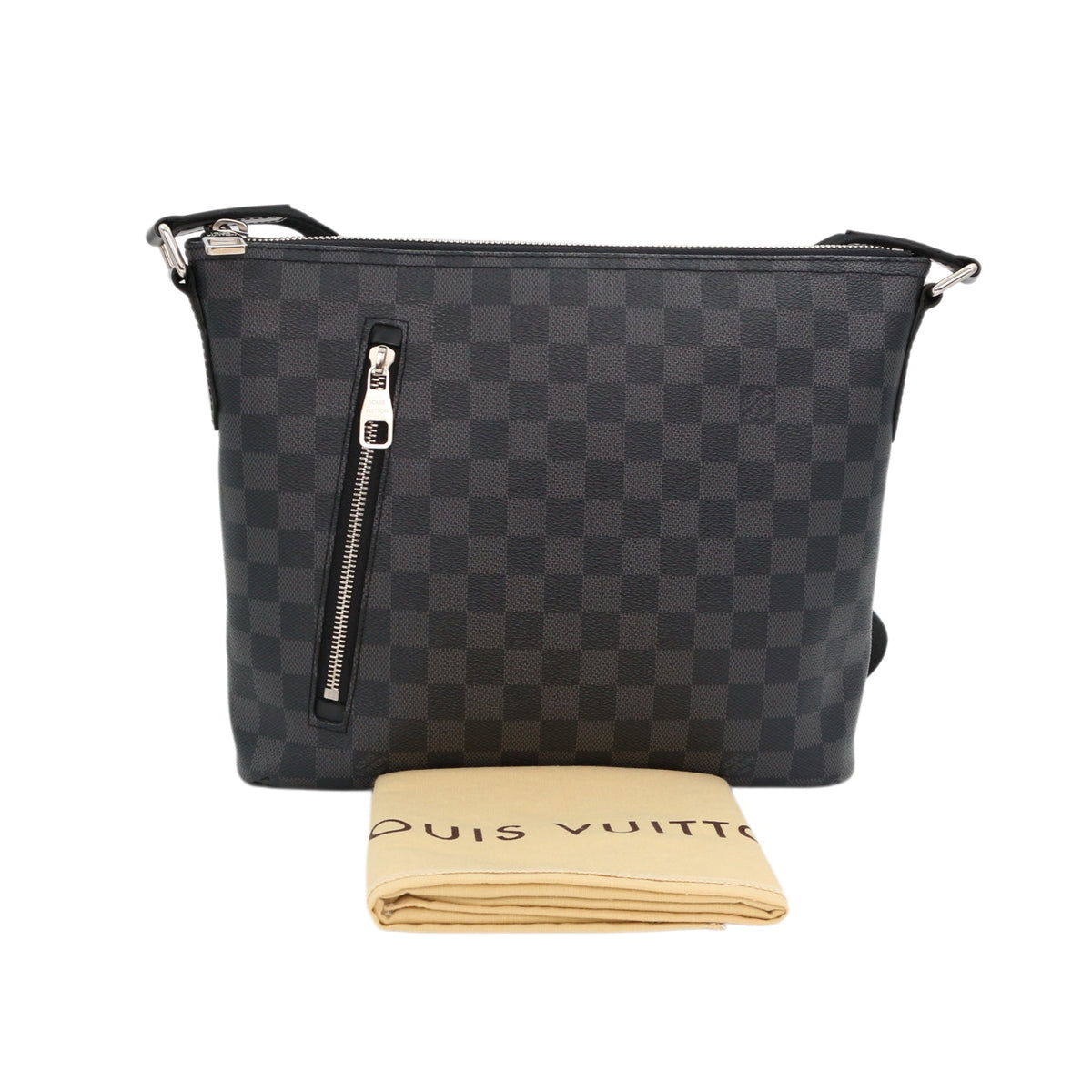 LOUIS VUITTON Damier Graphite Mick MM Messenger Bag N41211 [Used]