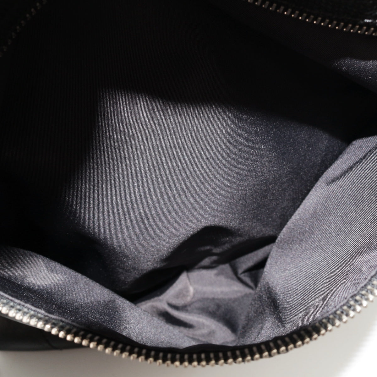 CHANEL Black Quilted Leather & Canvas CC Charm Large Tote Bag with Pouch [Used]