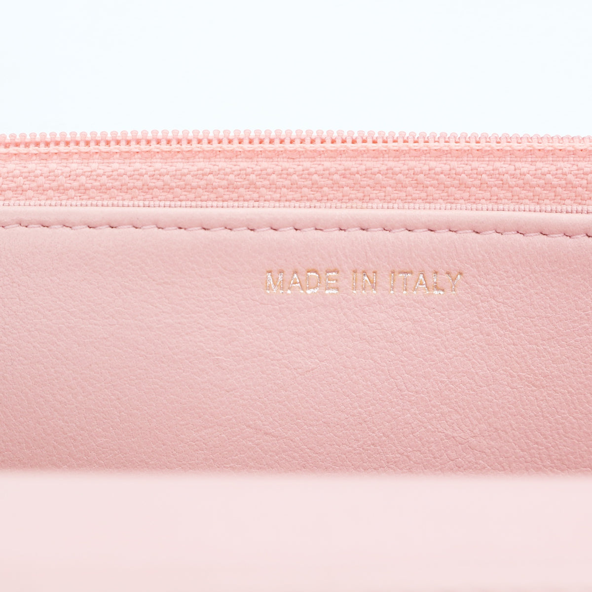 CHANEL Sakura Pink Lambskin Leather Classic Quilted Wallet on Chain (WOC) [Used]